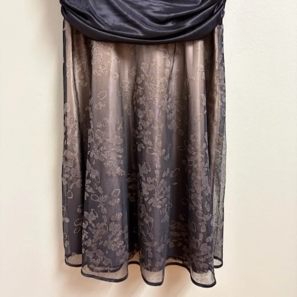 R&M Richards Women Y2K Babydoll Whimsigoth Dress Size 14 Holiday Going Out Party